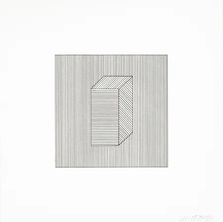 Serigrafia Lewitt - Twelve Forms Derived From a Cube 28