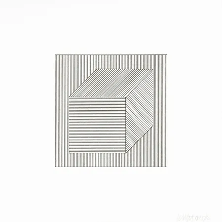 Serigrafia Lewitt - Twelve Forms Derived From a Cube 30
