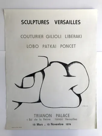 Cartaz Liberaki -  Trianon Palace / Versailles