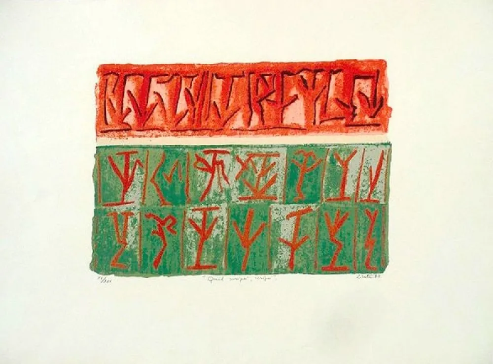 Água-Tinta Licata - Quod scripsi, scripsi