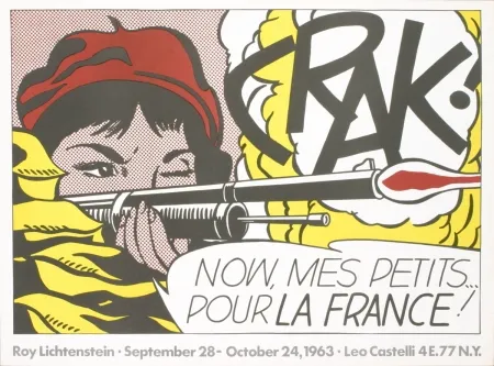 Litografia Lichtenstein - CRAK