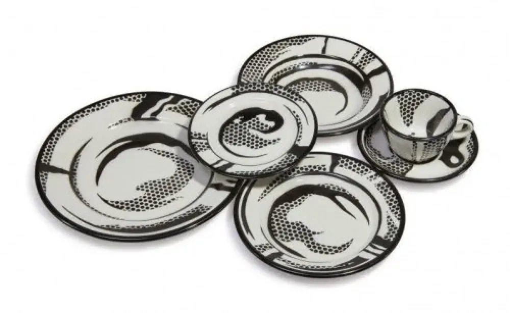 Cerâmica Lichtenstein - Dinnerware: One Setting, 