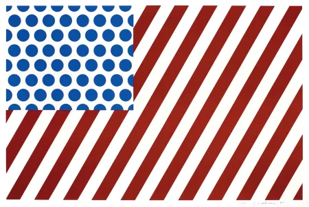 Serigrafia Lichtenstein - Forms in Space (C.217)