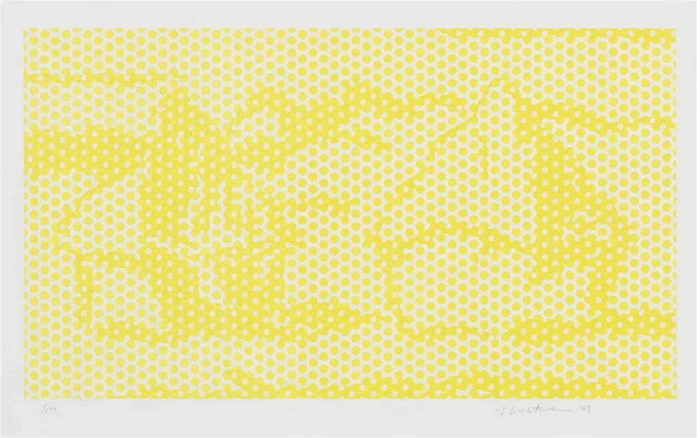 Litografia Lichtenstein - Haystack #1