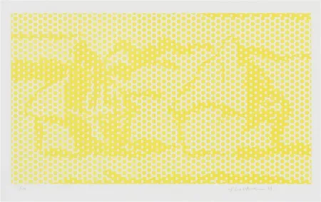 Litografia Lichtenstein - Haystack #1