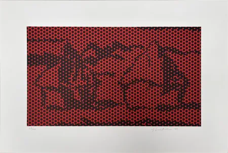 Litografia Lichtenstein - Haystack #6