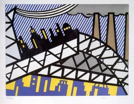 Água-Forte E Água-Tinta Lichtenstein - Illustration for 