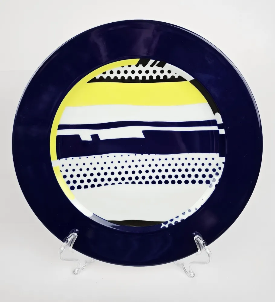 Múltiplo Lichtenstein - Künstlerplatzteller