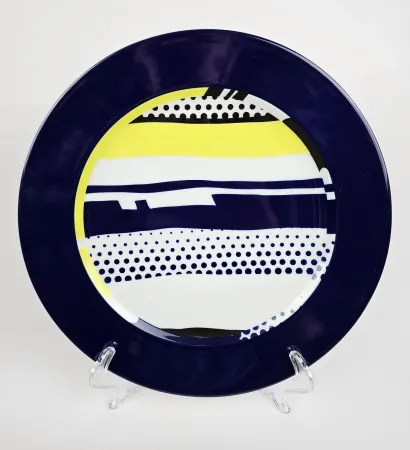 Múltiplo Lichtenstein - Künstlerplatzteller