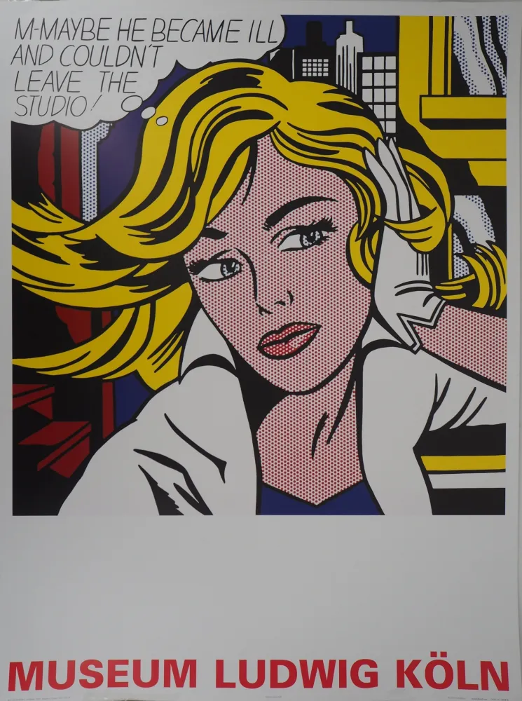 Livro Ilustrado Lichtenstein - May Be Girl