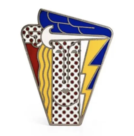 Múltiplo Lichtenstein - Modern Head Enamel Pin