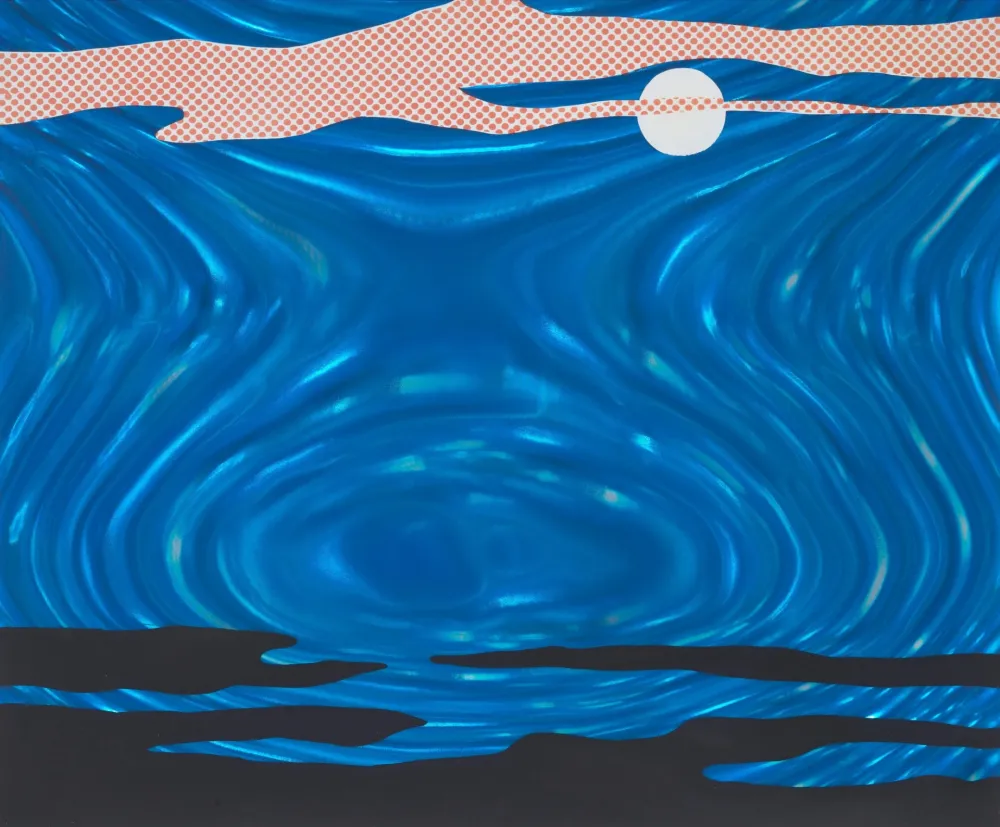 Serigrafia Lichtenstein - Moonscape