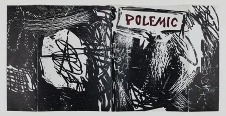 Xilogravura Lichtenstein - Polemic