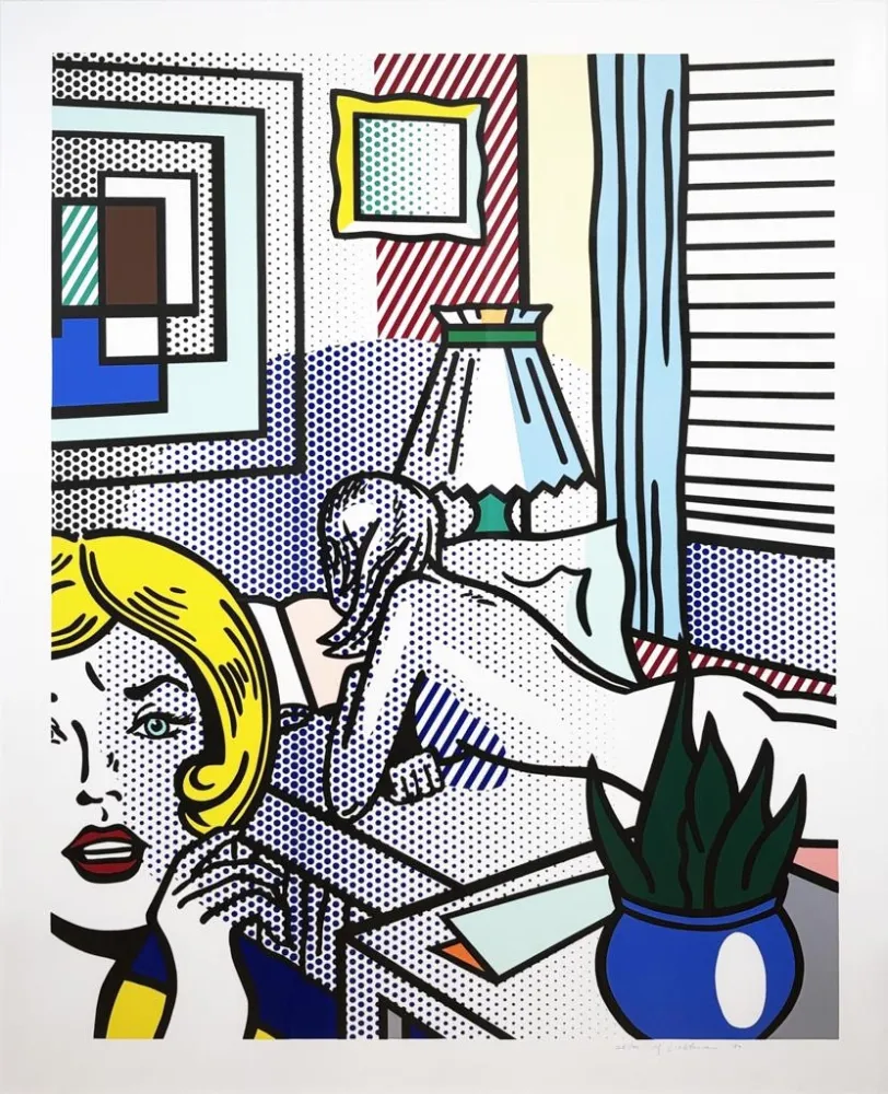 Relevo Lichtenstein - Roommates, from Nudes Series