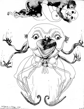 Livro Ilustrado Lindner - 7 Acqueforti 1980