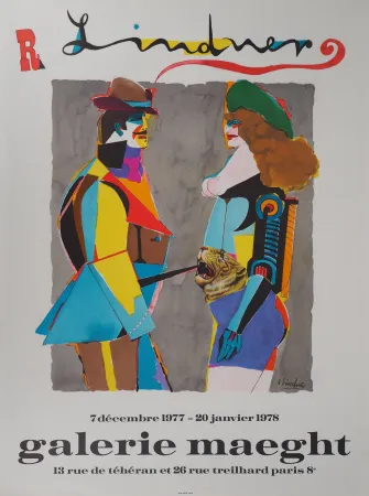 Livro Ilustrado Lindner - Les amoureux