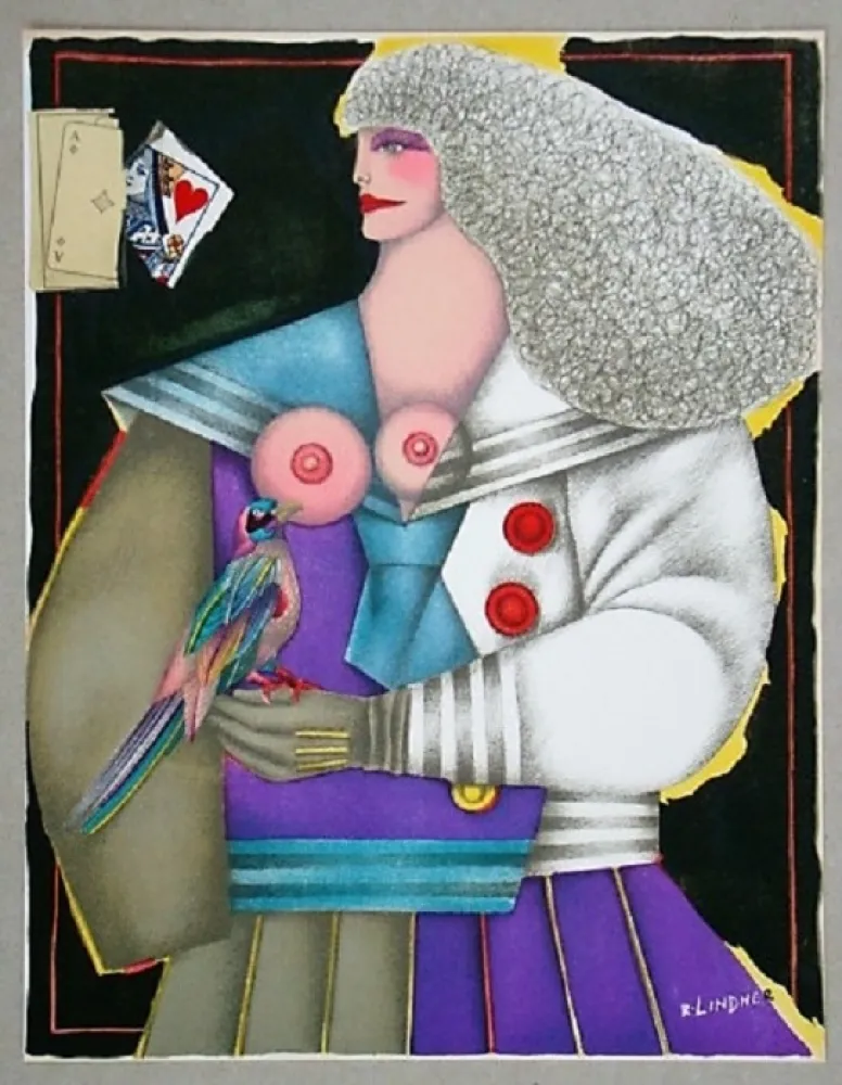 Litografia Lindner - Lithographie originale pour XXe Siècle