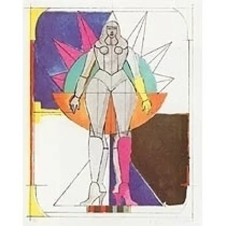 Litografia Lindner - Sans titre