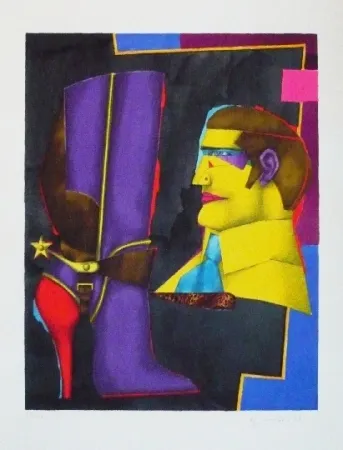 Litografia Lindner - Sans titre