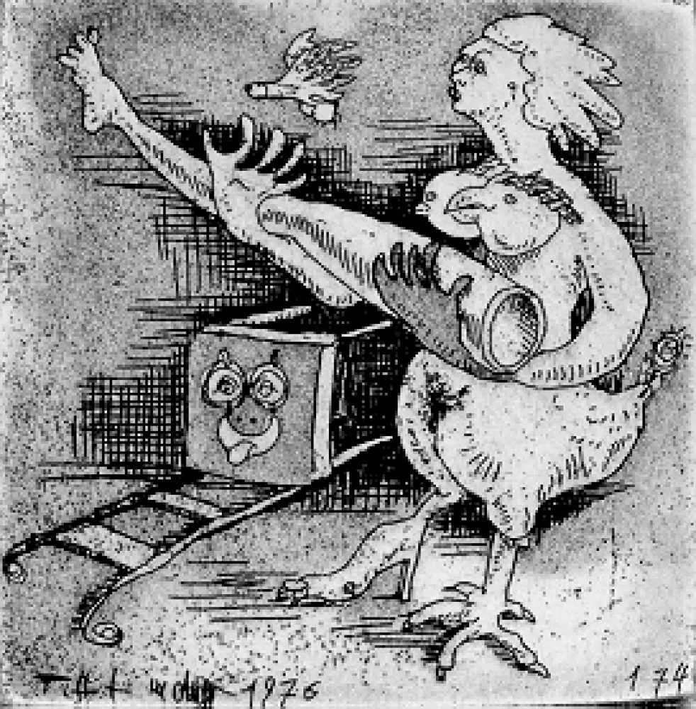 Livro Ilustrado Lindner - Sei acquaforti per tre poeti