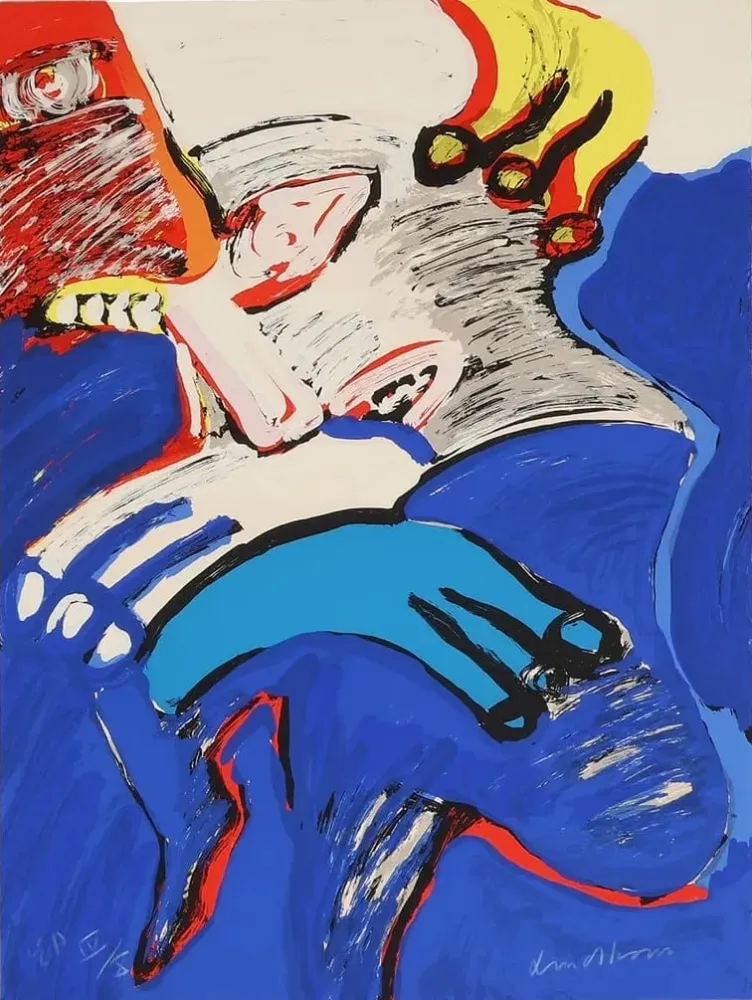 Litografia Lindstrom - Couple