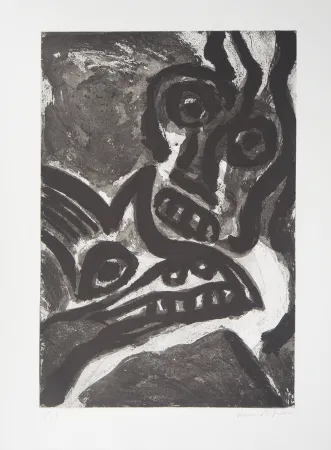 Gravura Lindstrom - L'Homme et l'animal