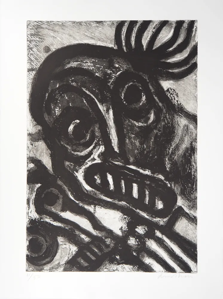 Água-Tinta Lindstrom - Personnages étonnés