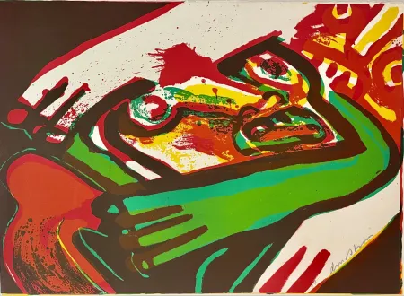 Litografia Lindstrom - Sans Titre