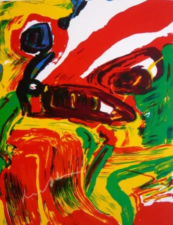 Litografia Lindstrom - Sans titre