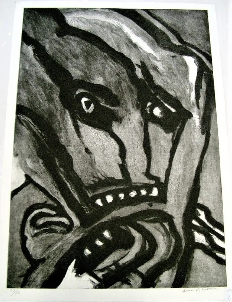 Água-Forte E Água-Tinta Lindstrom - Untitled