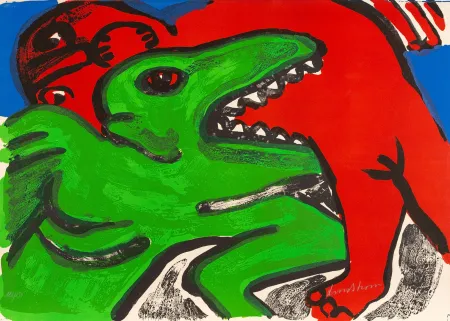 Litografia Lindstrom - Untitled  