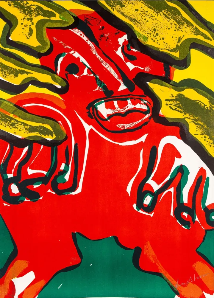 Litografia Lindstrom - Untitled