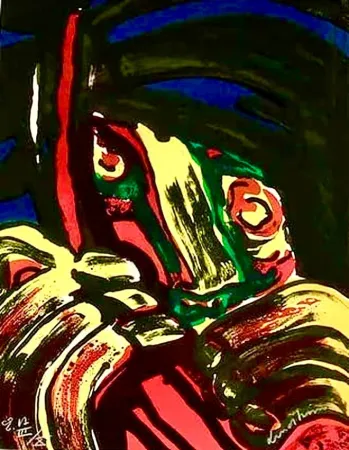 Litografia Lindstrom - Untitled - E.A. III/X