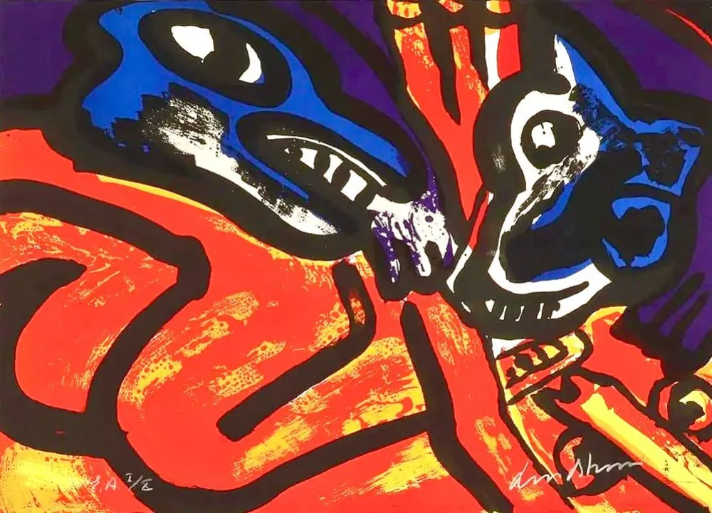 Litografia Lindstrom - Untitled - EA I/X