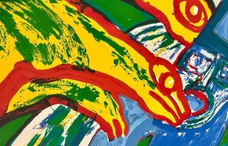 Litografia Lindstrom - Yellow Dragon  
