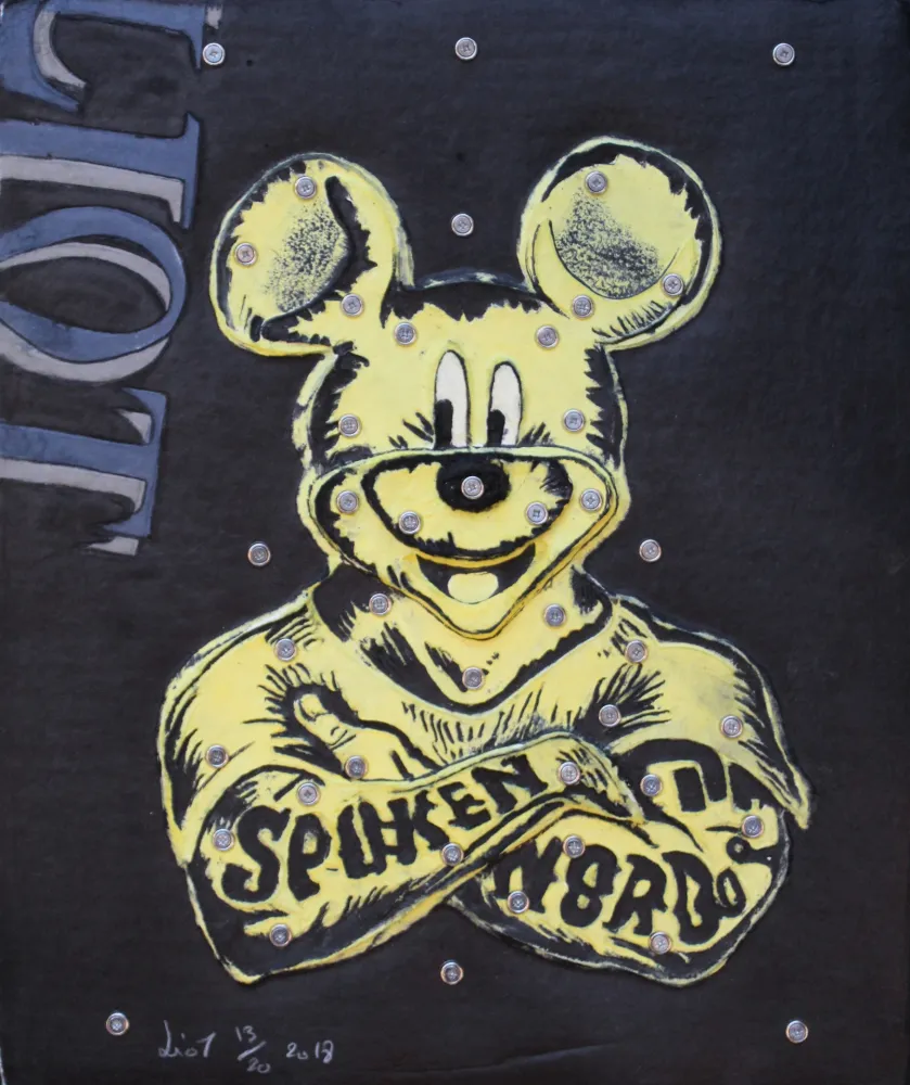 Gravura Liot - MICKEY (JAUNE)