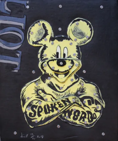 Gravura Liot - MICKEY (JAUNE)