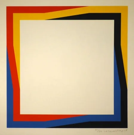 Serigrafia Loewensberg - Untitled