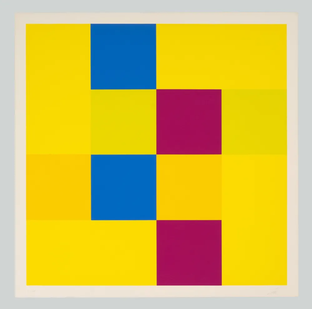 Serigrafia Lohse - Senza titolo