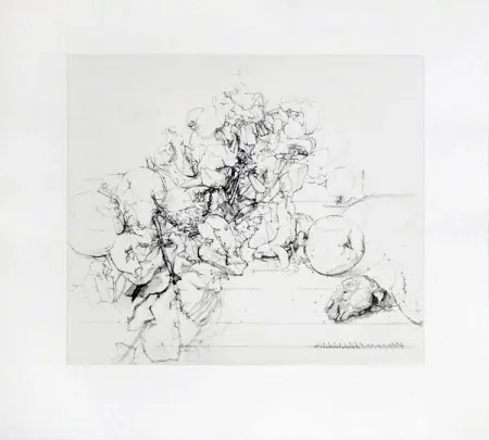 Água-Forte E Água-Tinta Lopez - Membrillos, granadas y cabeza de conejo