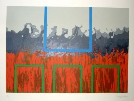 Litografia Lopez Osornio - La otra geometria 4