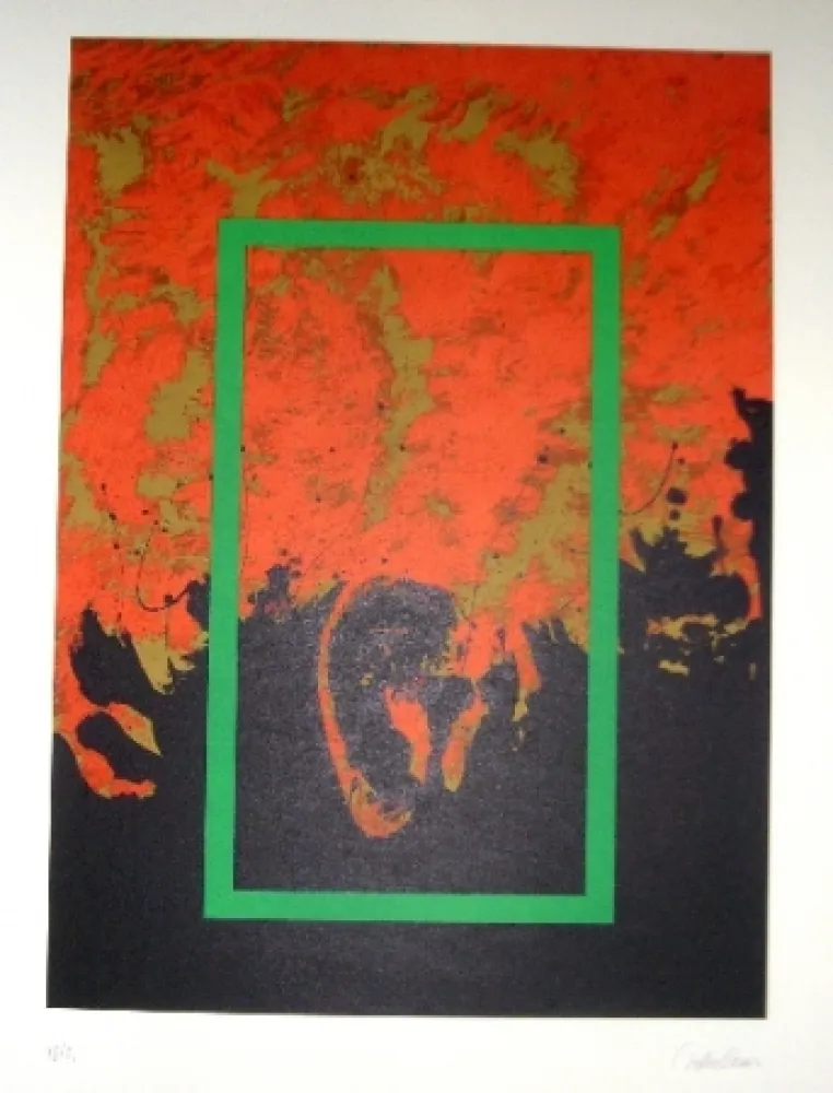 Litografia Lopez Osornio - La otra geometria 5