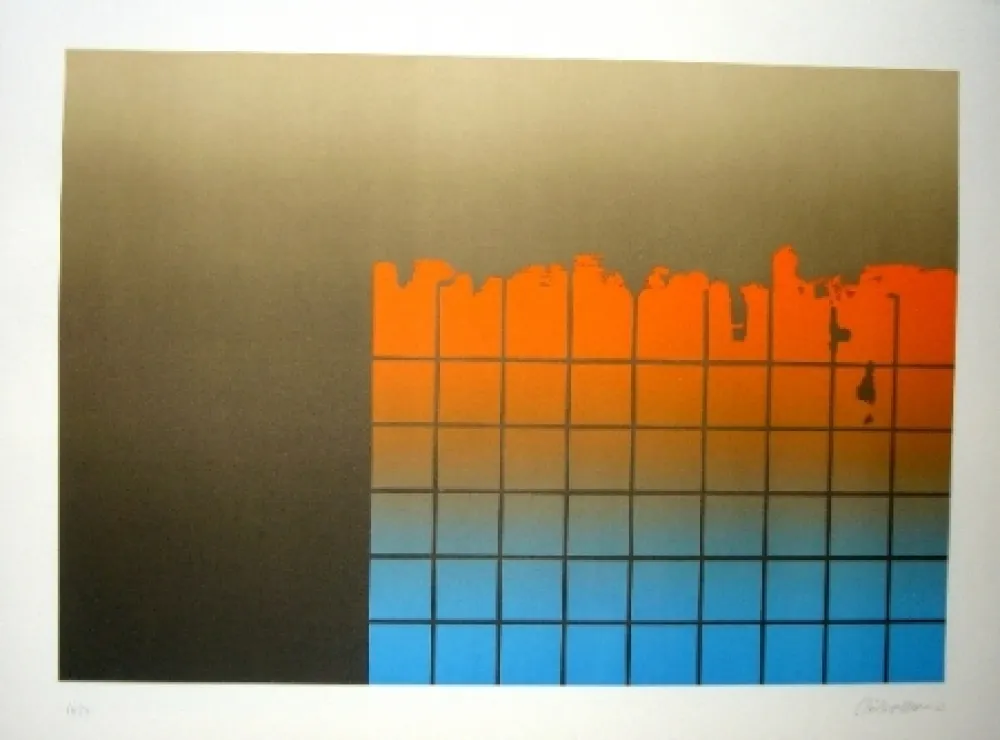 Litografia Lopez Osornio - La otra geometria 9