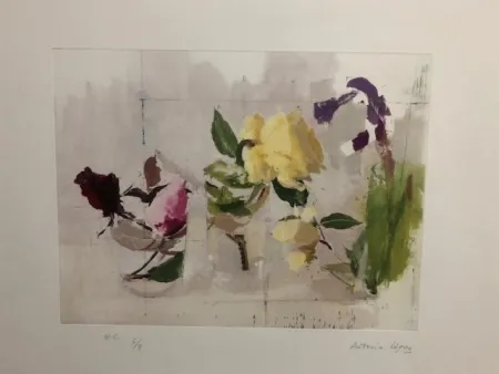 Água-Forte Lopez - Rosas de año Nuevo