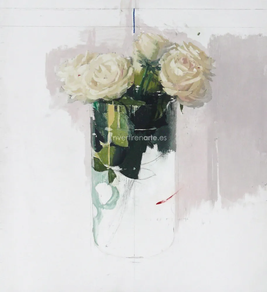 Água-Forte Lopez - Rosas de Ávila I