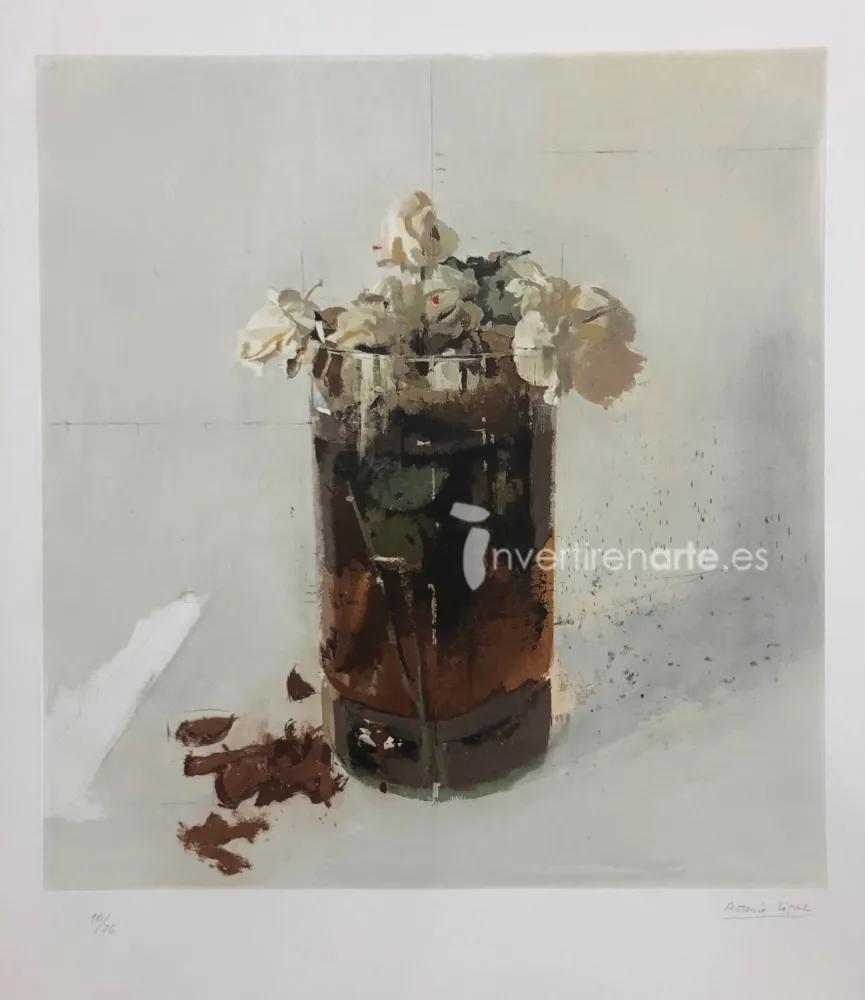 Água-Forte Lopez - Rosas de Ávila II