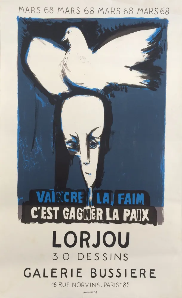 Cartaz Lorjou - Galerie Bussière