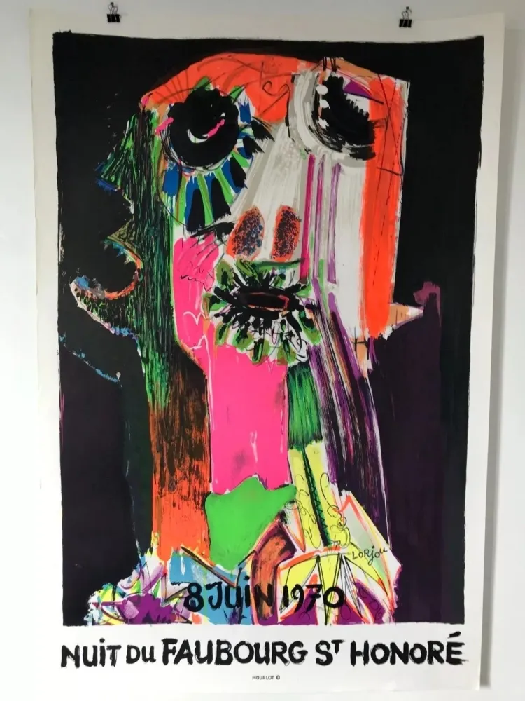 Cartaz Lorjou - Nuit du Faubourg St Honoré