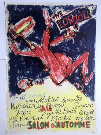 Cartaz Lorjou - Vive Lorjou / Salon d'automne