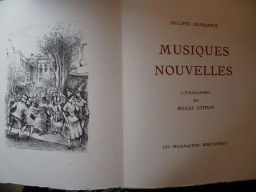 Livro Ilustrado Lotiron - Musiques nouvelles